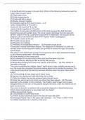 Pediatrics HESI Practice  exam Questions  & Answers