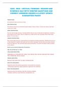 D265 - WGU - CRITICAL THINKING - REASON AND  EVIDENCE 2023 WITH VERIFIED QUESTIONS AND  CORRECT ANSWERS GRADED A&plus;LATEST UPDATE  GUARANTEED PASS&excl;&excl;&excl;