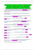 ATI GREEN LIGHT 2 LATEST UPDATE 2023-2024 200 QUESTIONS 100&percnt; VERIFIED CORRECT ANSWERS GUARANTEED A&plus;