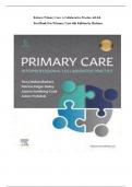 Test Bank For Primary Care 6th Edition by Buttaro Buttaro: Primary Care, A Collaborative Practice, 6th Ed.