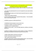 WEB WOC Seminars Exam 105 Questions and Answers &lpar;Verified Answers&rpar; 2023-24 Update