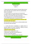 MDA 224 HESI EXIT V2 (NEW) 160Q & As) BEST NEW EXAM SOLUTION GUARANTEED SUCCESS, LATEST UPDATE 2022/2023 HIGHLY RATED &GRADED A +SCORE