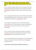 ATI Fundamentals Proctored Exam Study Guide&period; ahip 2023&sol;2024 Guaranteed Success A&plus;