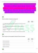 WGU C182 OBJECTIVE ASSESSMENT EXAM LATEST 2022-2024&sol; WGU C182 OBJECTIVE ASSESSMENT EXAM 2 022- 2024