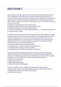 HESI EXAM 