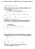 Wong's Essentials of Pediatric Nursing 11th Edition Hockenberry Rodgers Wilson Test Bank  