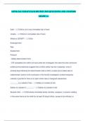 SOWK 361 CERAP EXAM REVIEW 2023 QUESTIONS AND ANSWERS GRADE A&plus;