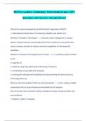 RESNA  ATP  EXAM BUNDLE QUESTIONS WITH COMPLETE SOLUTIONS ALREADY GRADED A&plus;