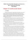 Chapter 12: Cardiovascular System   Martin Caon Examination Questions and Answers in Basic Anatomy and Physiology  Third Edition