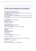LCDC Exam Questions and Answers (Graded A)
