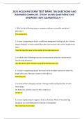 2023 NCLEX RN EXAM TEST BANK 700 QUESTIONS AND  ANSWERS COMPLETE  STUDY GUIDE QUESTIONS AND ANSWERS 100&percnt; GUARANTEE A&plus;&plus; 