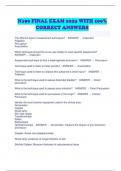 N190 FINAL EXAM 2023 WITH 100&percnt; CORRECT ANSWERS