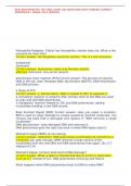 WGU BIOCHEMISTRY 785 FINAL EXAM 100 QUESTIONS WITH VERIFIED CORRECT ANSWERS&sol;A&plus; GRADE 2023 VERSION