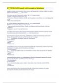 HP NURS 242 Exam 1 &lpar;with complete Solutions&rpar;