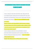 ATI Elimination&sol; Urinary Practice Assessment Answered&vert; Verified & Updated
