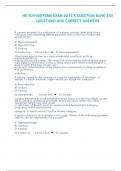 NR 509 MIDTERM EXAM BATE&rsquo;S QUESTION BANK 250 QUESTIONS AND CORRECT ANSWERS
