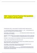 DMV Virginia Permit Practice Test questions and answers well illustrated&period;