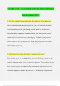 LETRS Unit 1 Assessment with the latest solutions &vert; latest updated 2023