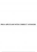PRSA APR EXAM WITH CORRECT ANSWERS, 2023/2024 PRSA APR Test Questions And Answers (Review again before the test) Rated 100% Correct & 2023/2024 PRSA APR Exam with 100+Questions With 100% Correct Answers.