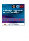 GOULDS PATHOPHYSIOLOGY FOR THE HEALTH PROFESSIONS 5TH EDITION HUBERT TEST BANK