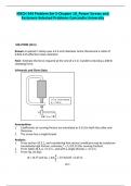 MECH 344 Problem Set 5-Chapter 10_Power Screws and Fasteners-Selected Problems Concordia University