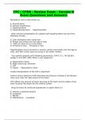 FPC &sol; CFRN - Review Exam - Version B Exam Questions and Answers