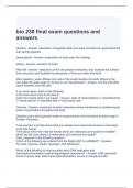 bio 230 final exam questions and answers