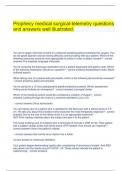  Prophecy medical surgical-telemetry questions and answers well illustrated&period;