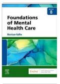 FOUNDATIONS OF MENTAL HEALTH CARE 8th  EDITION BY MORRISON-VALFRE