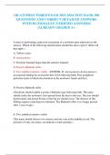 OB ATI PROCTORED EXAM 2023-2024 TEST BANK 500 QUESTIONS AND CORRECT DETAILED ANSWERS WITH RATIONALES &lpar;VERIFIED ANSWERS&rpar; &vert;ALREADY GRADED A&plus;     