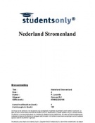 Samenvatting Nederland Stromenland