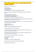 FPC &sol; CFRN - Review Exam - Version B Questions With Complete Solutions