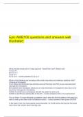 Epic AMB100 questions and answers well illustrated&period;