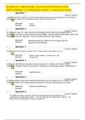 NURS6521&lowbar;MIDTERM&lowbar;EXAM QUESTIONS WITH 100&percnt;CORRECT ANSWERS NEWLY UPDATED 2024