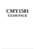 CMY1501 Exam Pack 2024 - DISTINCTION GUARANTEED