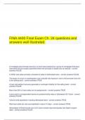 FINA 4400 Final Exam Ch. 24 questions and answers well illustrated.