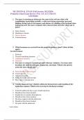 NR 328 FINAL EXAM (Fall Session) 2023/2024-Pediatrics Final Exam Review (Wk. 1-8) ACCURATE ANSWERS