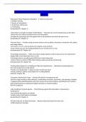 Comprehensive Predictor 1 ATI Remediation&sol;37 questions and answers