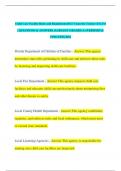Child Care Facility Rules and Regulations&lpar;DCF Train the Trainer&rpar; EXAM &vert; QUESTIONS & ANSWERS &vert;ALREADY GRADED A&plus;&vert;VERIFIED & UPDATED&vert; 2024