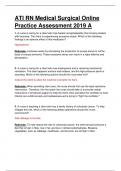 ATI RN ADULT MEDICAL SURGICAL PROCTORED EXAM 2019&period; QUESTIONS AND ANSWERS WITH RATIONALES