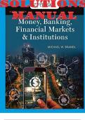 SOLUTIONS MANUAL for Money, Banking, Financial Markets & Institutions 2nd Edition for Brandl Michael (Complete Chapters 1-24)