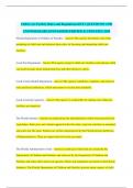 Child Care Facility Rules and Regulations&lpar;DCF&rpar; QUESTIONS AND ANSWERS&vert;ALREADYPASSED&vert;VERIFIED & UPDATED &vert; 2024