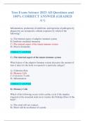 Teas Exam Science 2023 All Questions and 100&percnt; CORRECT ANSWER &lpar;GRADED A&plus;&rpar;