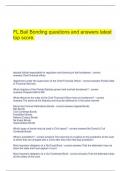 FL Bail Bonding questions and answers latest top score&period;