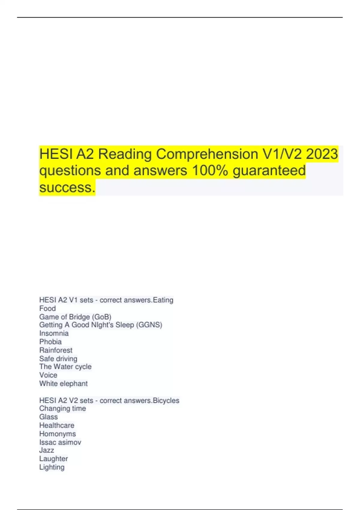 hesi-a2-reading-comprehension-v1-v2-2023-questions-and-answers-100