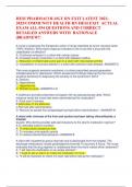 2024-2025 HESI PHARMACOLOGY HEALTH RN EXIT LATEST &sol;COMMUNITY HEALTH RN HESI EXIT ACTUAL EXAM ALL 160 QUESTIONS AND CORRECT DETAILED ANSWERS &lpar;VERIFIED ANSWERS&rpar; &vert;BRANDNEW&excl;&excl;