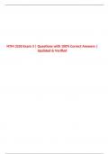 NTM 3250 Exam 3 | Questions with 100% Correct Answers | Updated & Verified