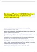 Standards of Practice - CORE CHI Healthcare Interpreter Exam study set questions and answers well illustrated&period;