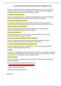 Ati Peds Proctored Exam Questions and Answers Latest Update 2022&sol;2023