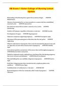 OB Exam 1 Galen College of Nursing Latest Update